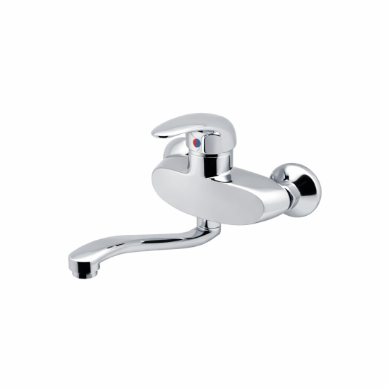 DueGi Maxima Collection Wall Hung Single Lever Sink Mixer
