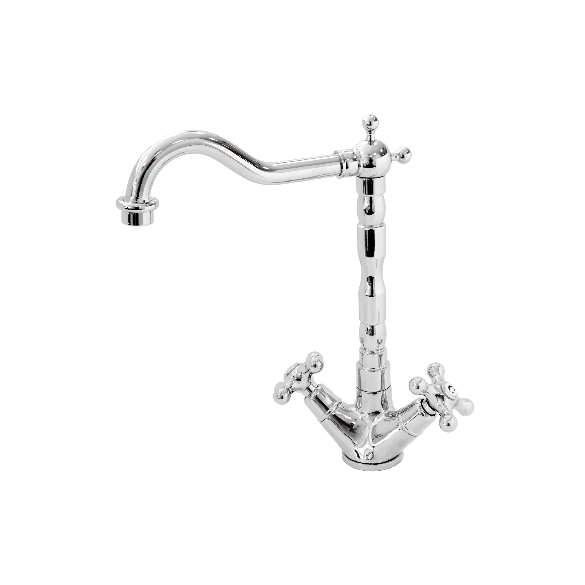 DueGi RETRO Retro Two Handle One Hole Sink Mixer