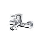 DueGi Pisa Collection Wall Bath Mixer with Shower Kit
