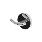 DueGi TONDA Brass Double Robe Hook Round