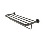 DueGi TONDA Brass Double Bath Towel Shelf Round