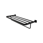 DueGi QUADRATO Brass Double Bath Towel Shelf Square