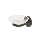 DueGi TONDA Brass Glass Soap Dish Round