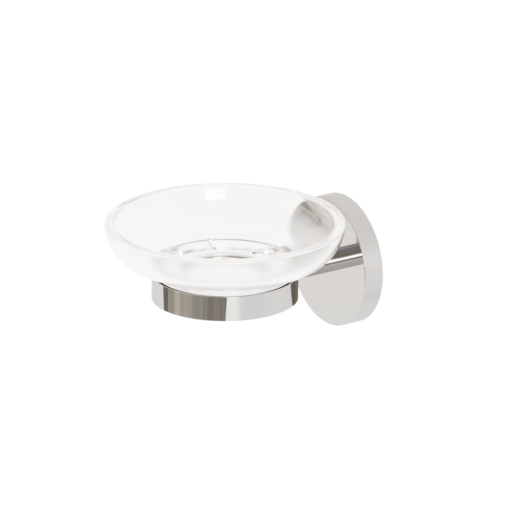 DueGi TONDA Brass Glass Soap Dish Round