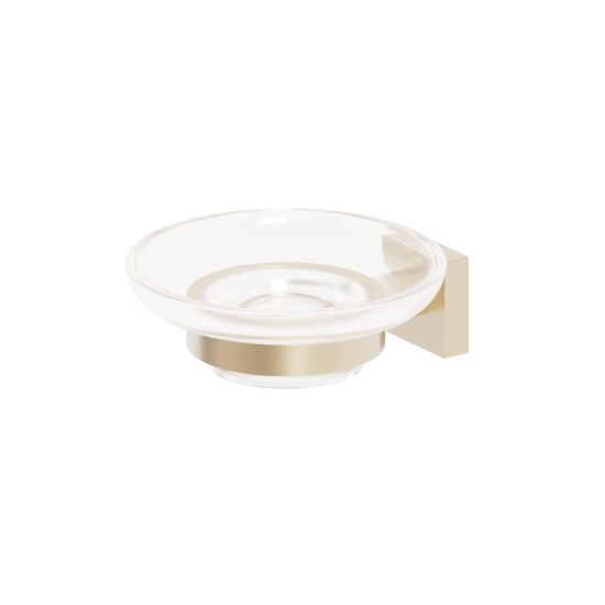DueGi QUADRATO Brass Glass Soap Dish Square