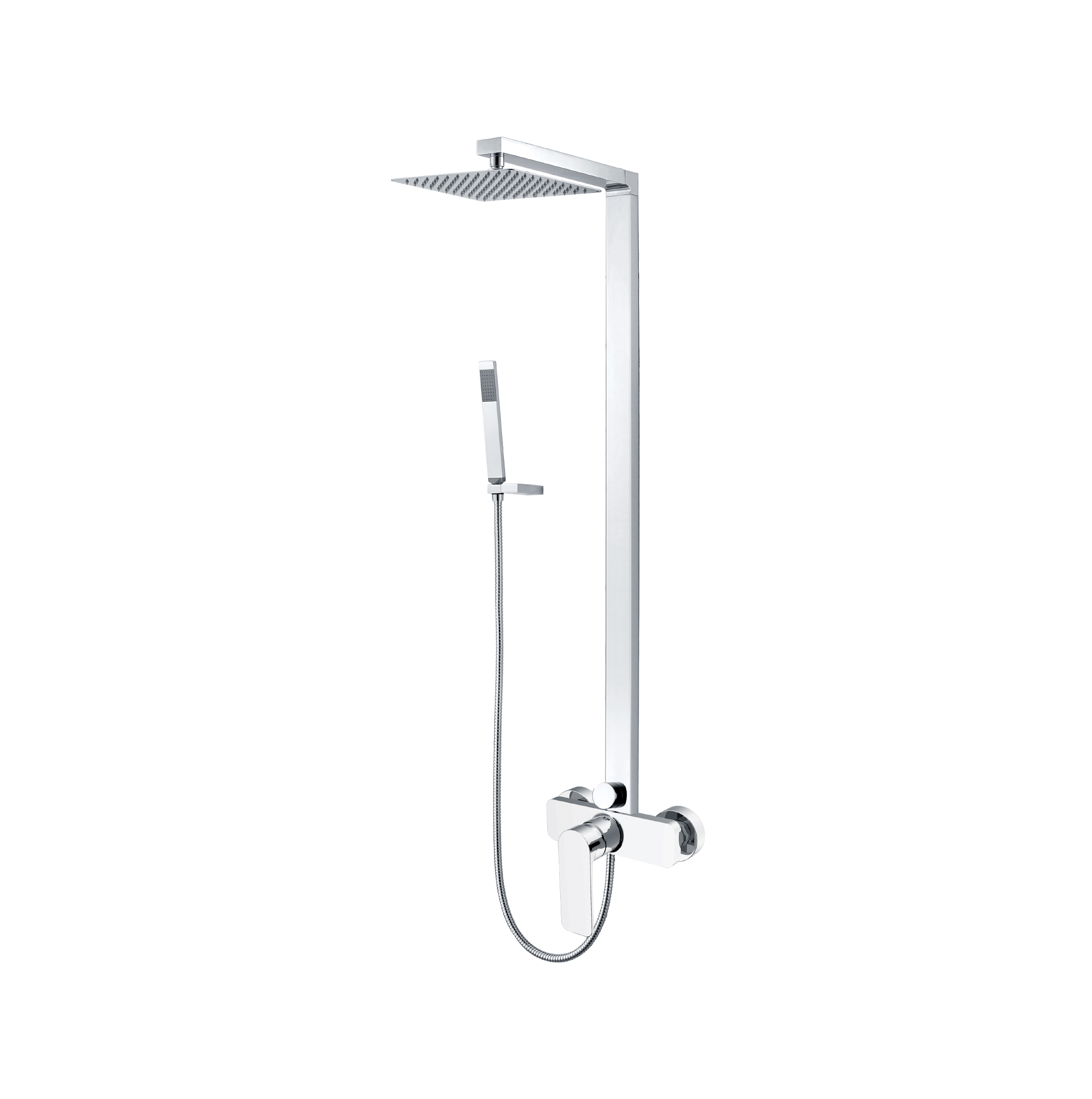 DueGi Seta Collection Shower Set Square