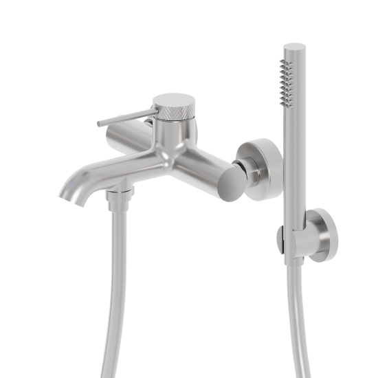 DueGi Wall Bath Mixer with Shower Kit