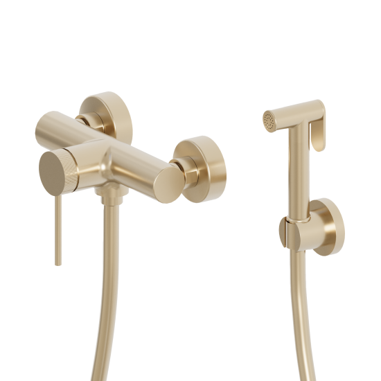 DueGi Shower/shattaf Mixer with hand shattaf