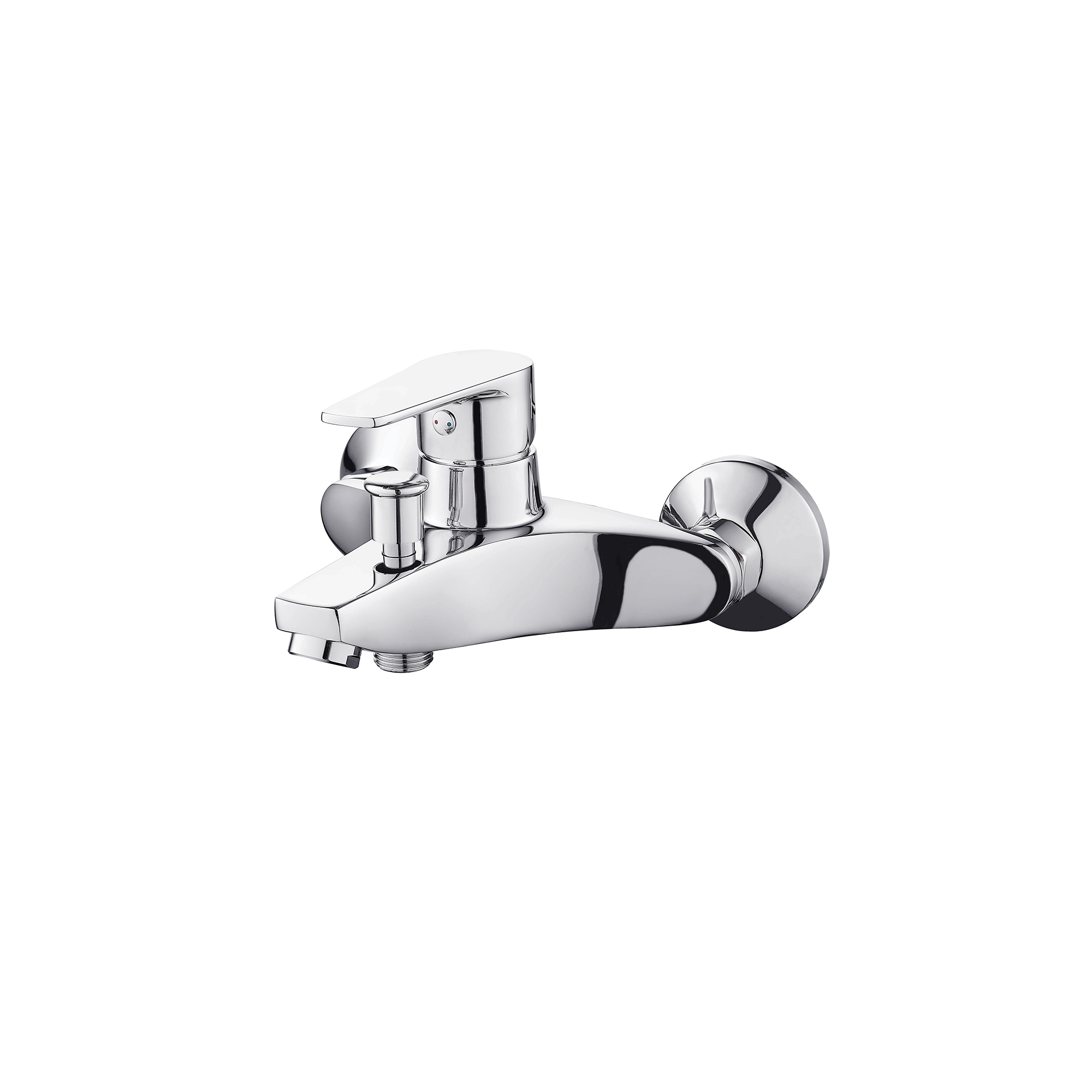 DueGi Lugano Collection Wall Bath Mixer with Shower Kit