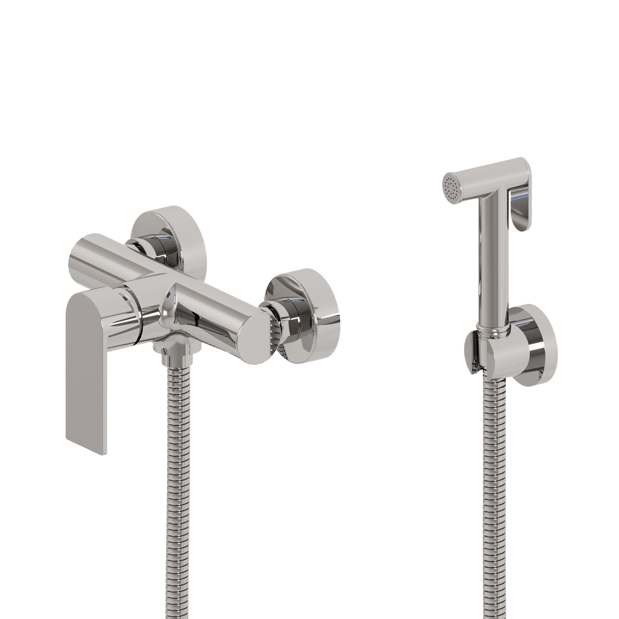 DueGi Shower/shattaf Mixer with hand shattaf