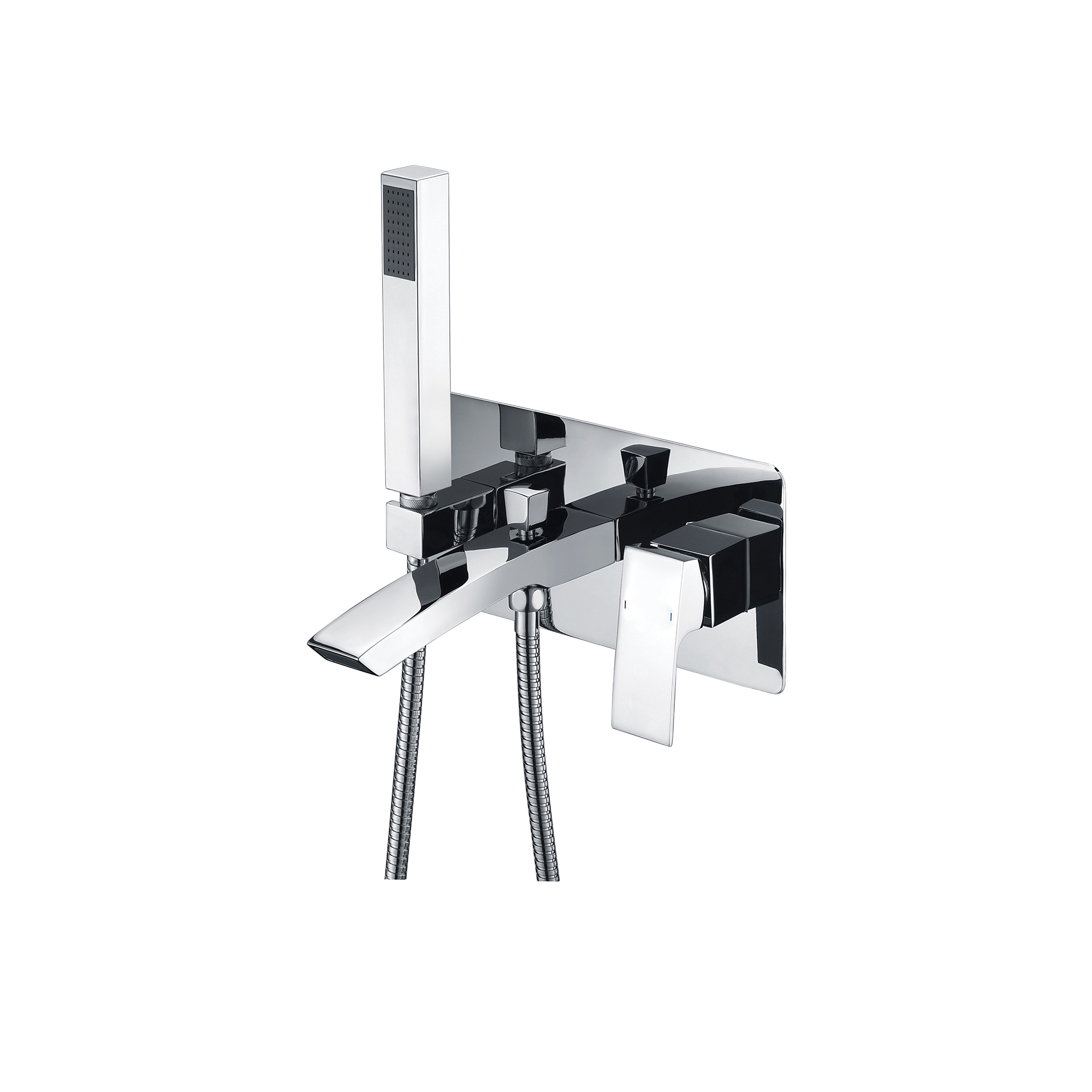 DueGi Edge Collection Wall Mounted Bath/Shower Mixer