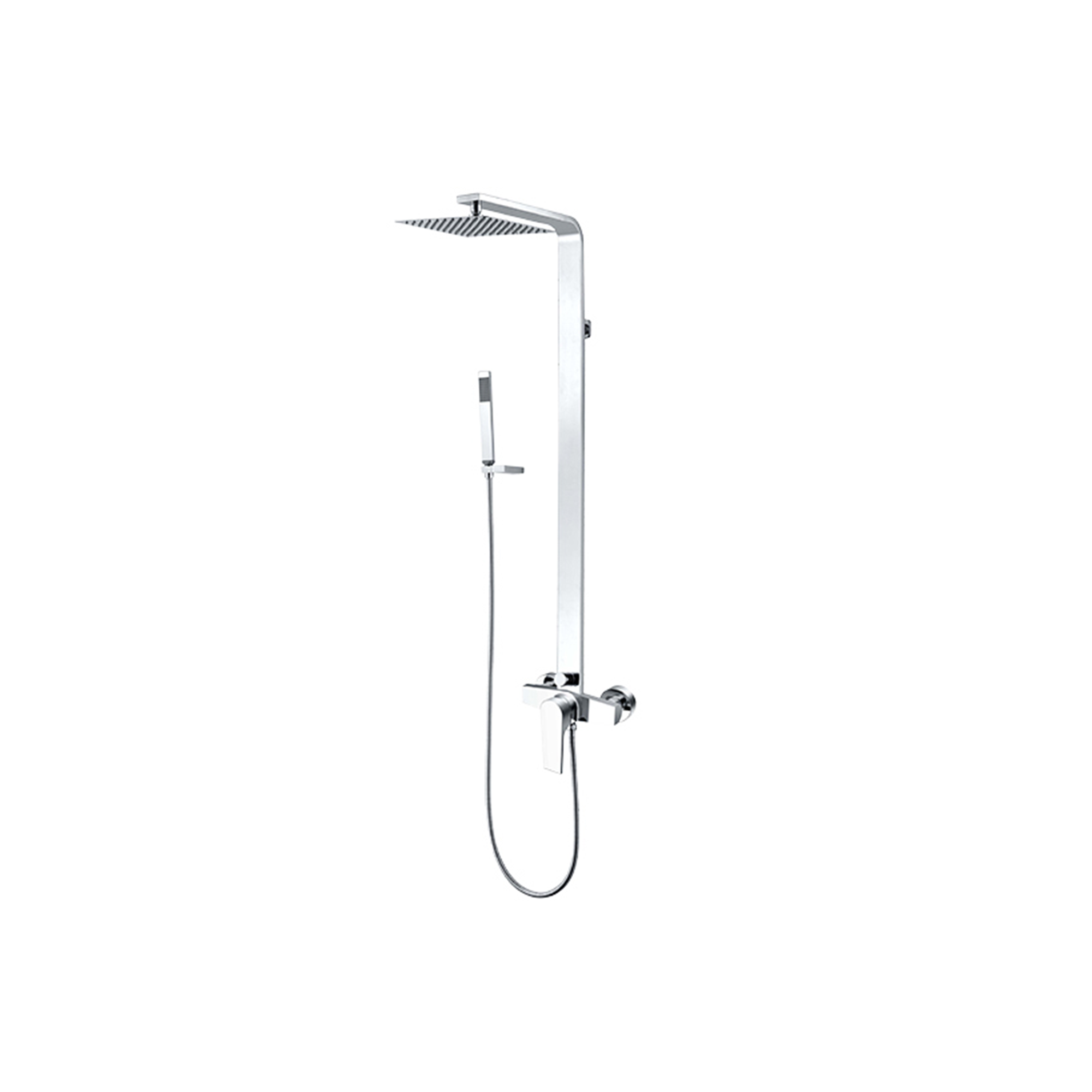DueGi Indigo Collection Shower Set Square