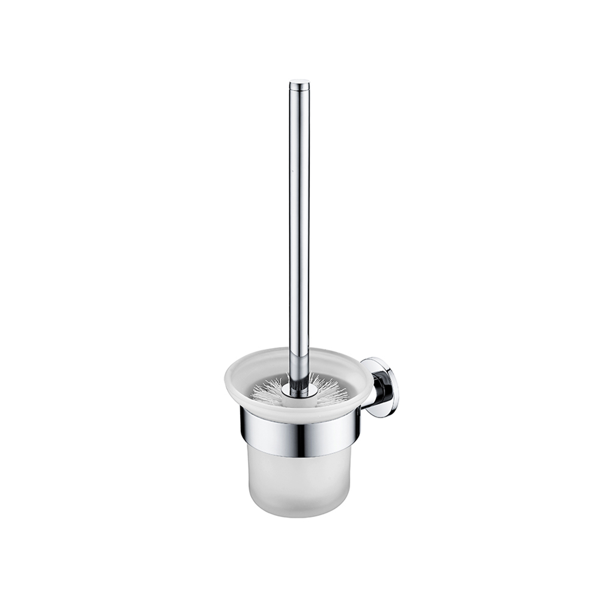 DueGi Toilet Brush Holder — Glass Insert