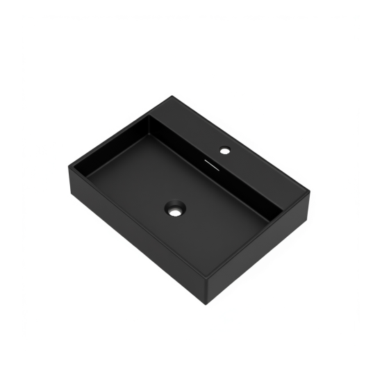 DueGi Rectangular Countertop Basin 500