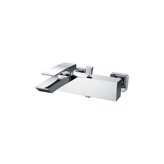 DueGi Edge Collection Wall Bath Mixer with Shower Kit