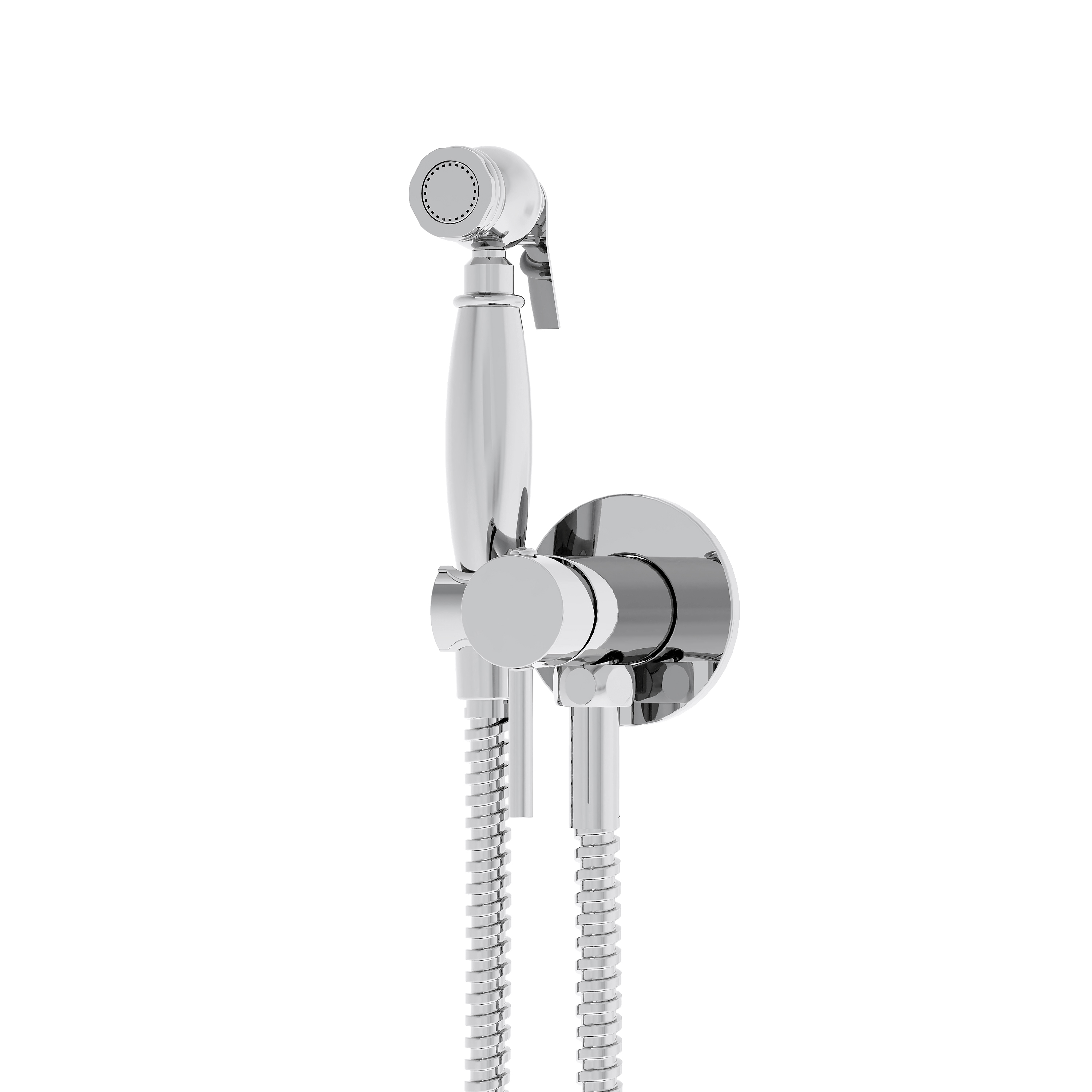 DueGi Hand-Shattaf with Wall Hook Round